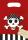 Partytüten Pirates Treasure Map, 6 Stück