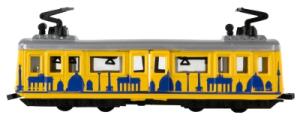 Idena Straßenbahn Berlin 15cm mit Rückzugmotor