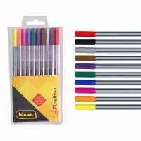 Idena 516113 - Fineliner, 10 Stück, 0.4 mm...