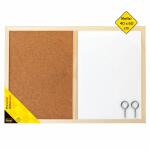 Idena 568016 - Pinnwand/Whiteboard, Größe 40 x...