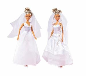 Steffi im Hochzeitskleid Sortiert
