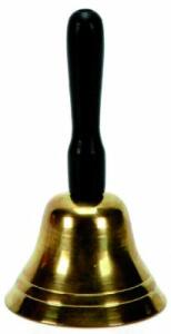 GLOCKE WEIHNACHTSMANN Tischglocke