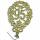 DEMMLER  Festliche Zahl 95 gold 8x12cm mit Draht