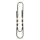 Durable Briefklammer 77mm ku 100St runde Form verkupfert