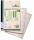 Durable Einsteckschild 60x90mm 160St ws A4 Bogen recycled