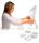 Durable Einsteckschild 30x60mm 540St ws A4 Bogen druckergeeignet