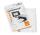 Durable Einsteckschild 90x60mm 180St ws A4 Bogen druckergeeignet