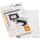 Durable Einsteckschild 52x100mm 40St ws A4 Bogen druckergeeignet