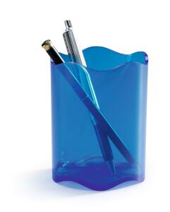 Durable Stifteköcher tr.bl 80mm TREND