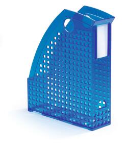 Durable Stehsammler A4 TREND tr.bl Beschriftungsstreifen