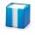 Durable Zettelkasten tr.bl 800Blatt TREND leichte Entnahme 93x93mm