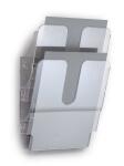 Durable Prospektspenderset A4 2tlg tr FLEXIPLUS Wandmontage