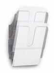 Durable Prospektspenderset A4 2tlg tr FLEXIPLUS Wandmontage