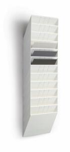Durable Prospektspenderset A4 quer ws FLEXIBOXX 12 Fächer