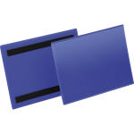 Durable Kennzeichnungstasche A5 bl 50St magnetisch A5 Querformat