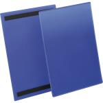 Durable Kennzeichnungstasche A4 bl 50St magnetisch A4 Hochformat