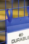 Durable Kennzeichnungstasche A4 bl 50St Hochformat mit Laschen