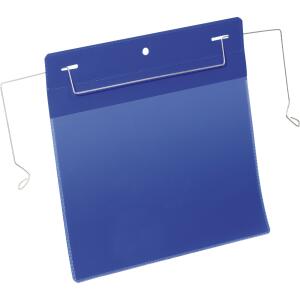 Durable Kennzeichnungstasche A5 bl Querformat Drahtbügeleinsatz