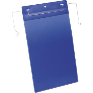 Durable Kennzeichnungstasche A4 bl Hochformat Drahtbügeleinsatz