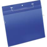 Durable Kennzeichnungstasche A4 bl Querformat Drahtbügeleinsatz
