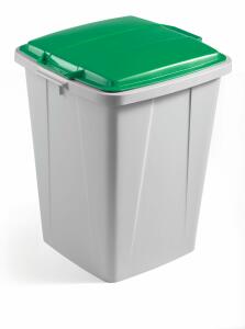 Durable Abfalltonne 90l gr quadratisch DURABIN 90 lebensmittelecht
