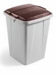 Durable Abfalltonne 90l gr quadratisch DURABIN 90 lebensmittelecht