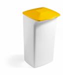 Durable Abfallbehälter rechteckig 40l ws DURABIN SQUARE 40