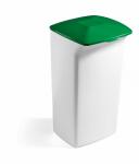Durable Abfallbehälter rechteckig 40l ws DURABIN SQUARE 40