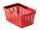 Durable Einkaufskorb 19l rt stapelbar SHOPPING BASKET 19 Tragegriff