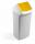 Durable Deckel Abfallbehälter 40l ge DURABIN FLIP LID square 40