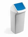 Durable Deckel Abfallbehälter 40l bl DURABIN FLIP...