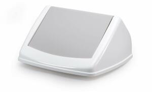 Durable Deckel Abfallbehälter 40l gr DURABIN FLIP LID square 40