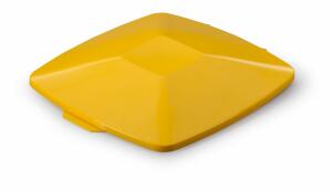 Durable Deckel Abfallbehälter 40l ge DURABIN FLIP square 40