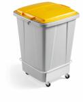 Durable Transportwagen Abfalleimer ws Metall DURABIN 90 4 Rollen