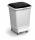 Durable Transportwagen Abfalleimer ws Metall DURABIN 90 4 Rollen