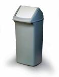 Durable Abfalleimer Schwingdeckel gr 40l DURABIN FLIP 40