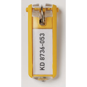 Durable Schlüsselanhänger f sort 6St Beutel mit 6 KEY CLIP