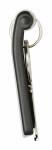 Durable Schlüsselanhänger sw 6St KEY CLIP beschriftbar