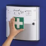 Durable Verbandschrank 280x302x118mm FIRST AID BOX M si leer