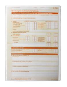 Durable Sichthülle A5 PP tr 10St 170 my oben offen