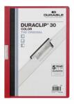Durable Klemm-Mappe DURACLIP color rt A4 transluzente...