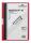 Durable Klemm-Mappe DURACLIP color rt A4 transluzente Folie f 30 Bl