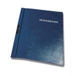Durable Bewerbungsmappe A4 d bl Klemm-Mappe mit Druck silber