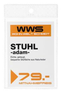 Durable Etikettenschutzhülle A7 tr 100St mit Aufhängeloch