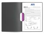 Durable Klemm-Mappe A4 3mm PP rs DURASWING color