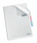 Durable Sichthülle A4 3 Fächer tr 5St PP mit 3fach Teilung und Taben