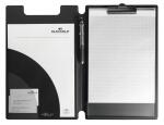 Durable Blockmappe A4 Schreibmappe sw mit Einschlagblatt