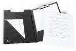 Durable Blockmappe A4 Schreibmappe starke Federklemme bl