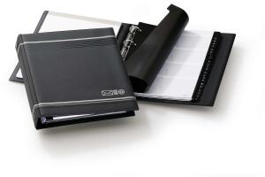 Durable Telefonringbuch A5 d gr TELINDEX m Block u Register