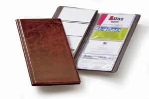 Durable Visitenkartenbuch 115x253mm br VISIFIX Ringbuch f 96 Karten